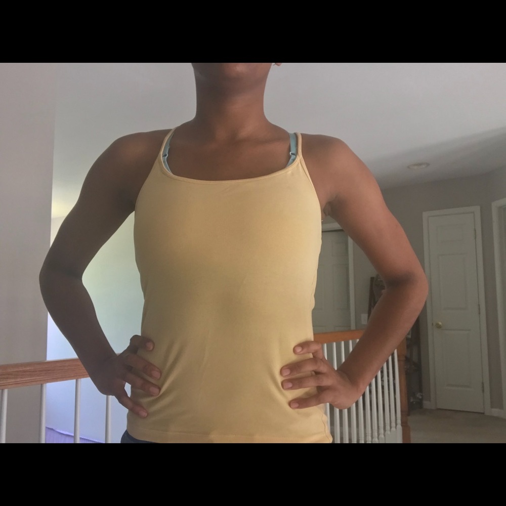 yellow cami